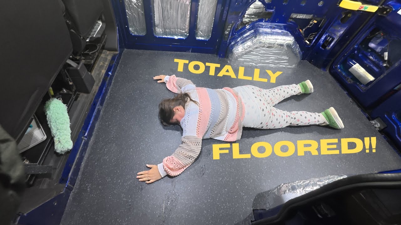 Ford Transit Custom - Fitting Altro Flooring