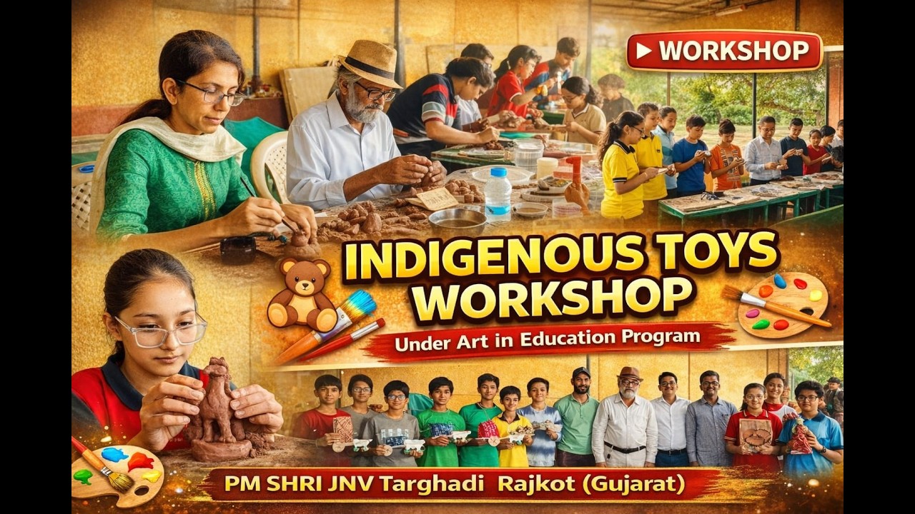 Indigenous Toys Workshop | Art in Education Program | Clay & Ice-cream Stick Toys