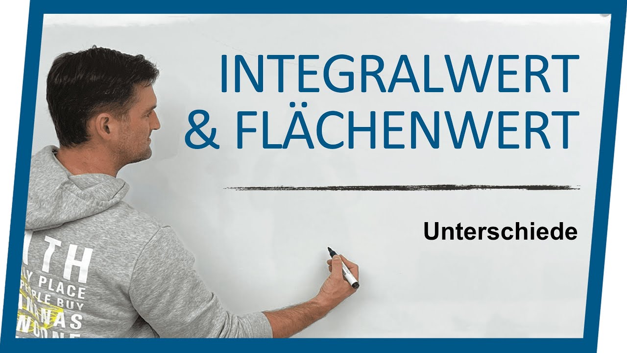 Integralwert & Flächenwert Unterschied | Mathe by Daniel Jung
