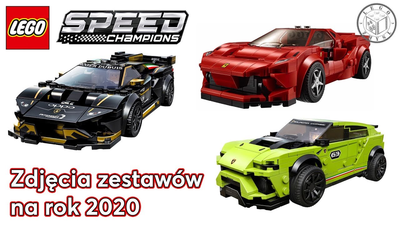 LEGO Speed Champions 2020 - Zdjęcia Zestaw&oacute;w