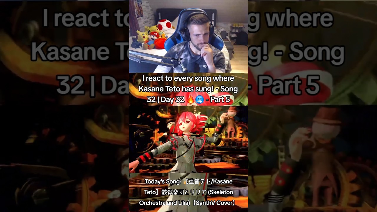 I react to every song where Kasane Teto has sung Song 32 - Part 5 Song: Skeleton Orchestra and Lilia