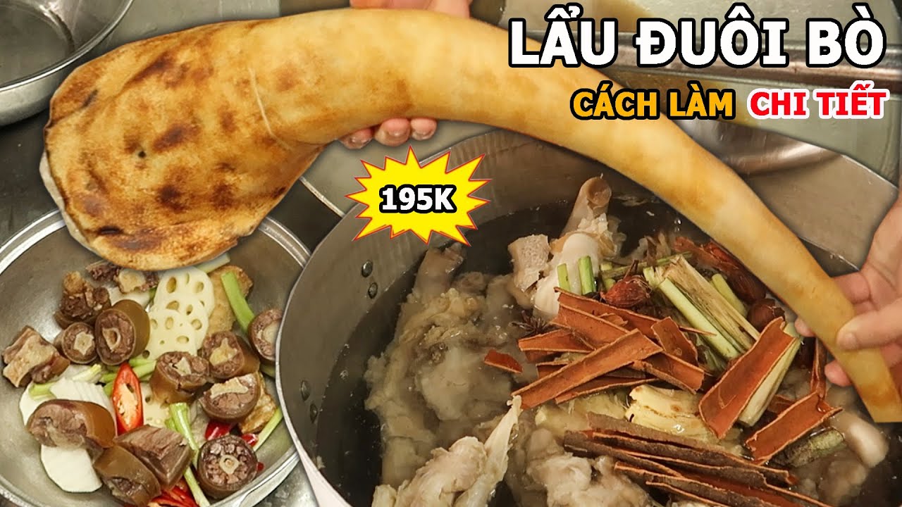 Cách Làm Lẩu Đuôi Bò Chia Sẻ Từ Bếp Trưởng #lauduoibo