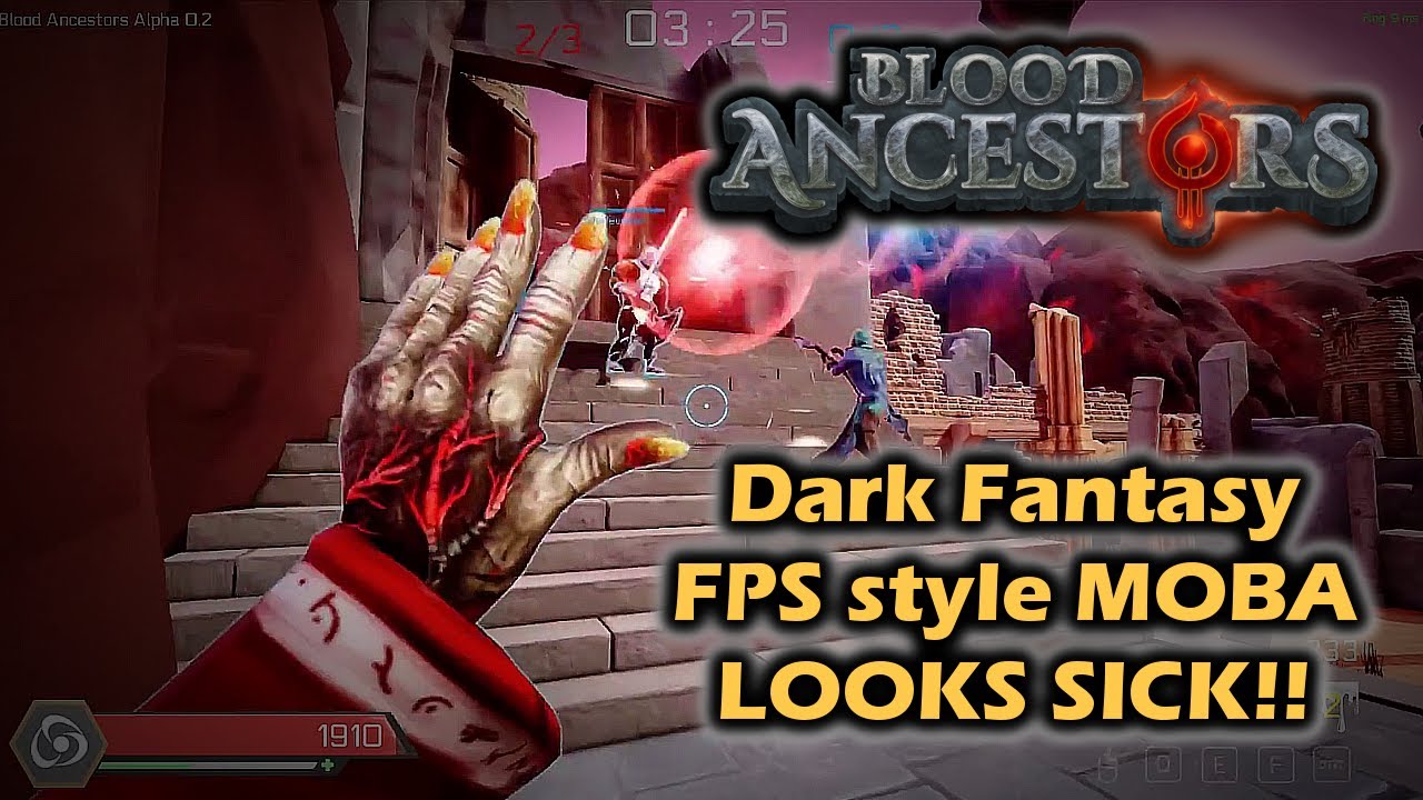 Blood Ancestors - MOBA like FPS with modern Hexen like aesthetic