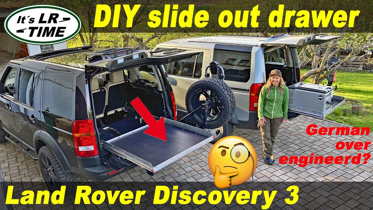 Как сделать выдвижной ящик / Сделай сам / Land Rover Discovery 3 / LR3 LR4