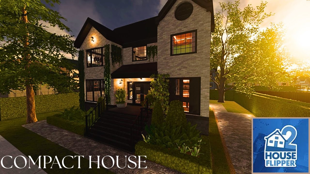 HOUSE FLIPPER 2-COMPACT HOUSE-FULL RENOVATION-SPEED BUILD-BEFORE AND AFTER AND TOUR-NO CC