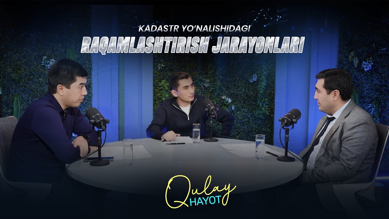 Kadastr yo'nalishidagi raqamlashtirish jarayonlari