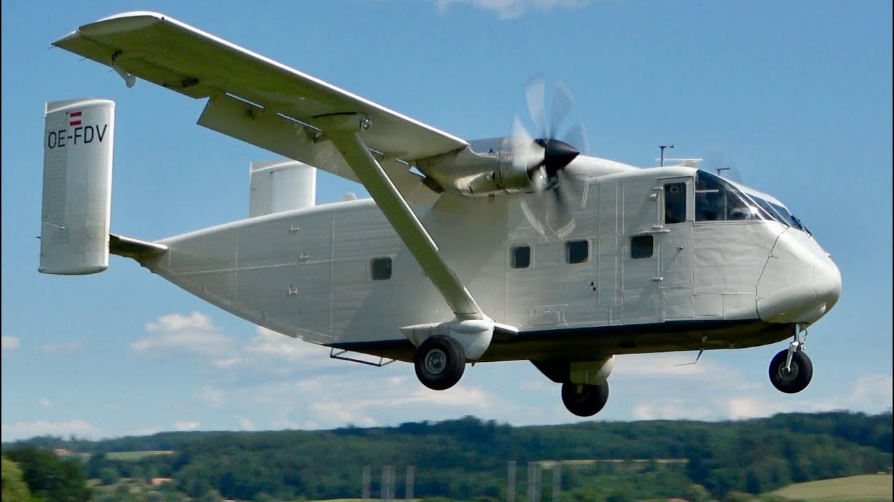 Flying Shoebox ✈️ Short Skyvan Take-Off & Landing