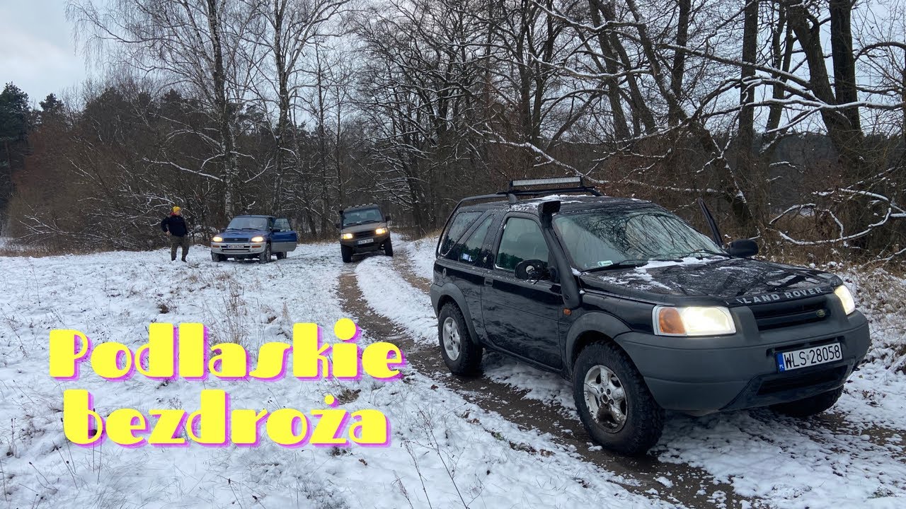 Podlaskie bezdroża OffRoad Przejazd doliną Bugu! #freelander #galloper #rav4 #terenwizja #podlasie