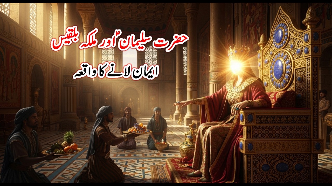 HAZRAT SULEMAN OR MALKA E BIQEES #islamic #history