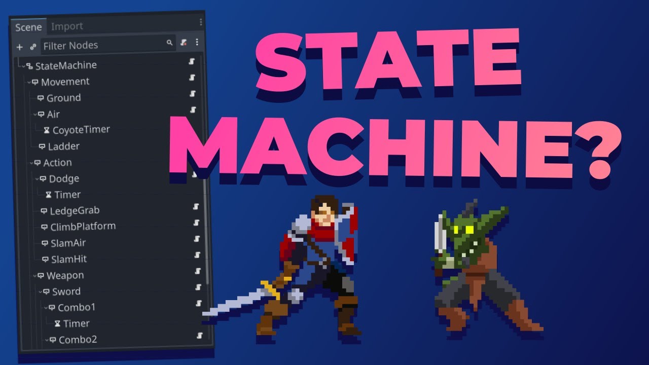 When should you use the State pattern in Godot?