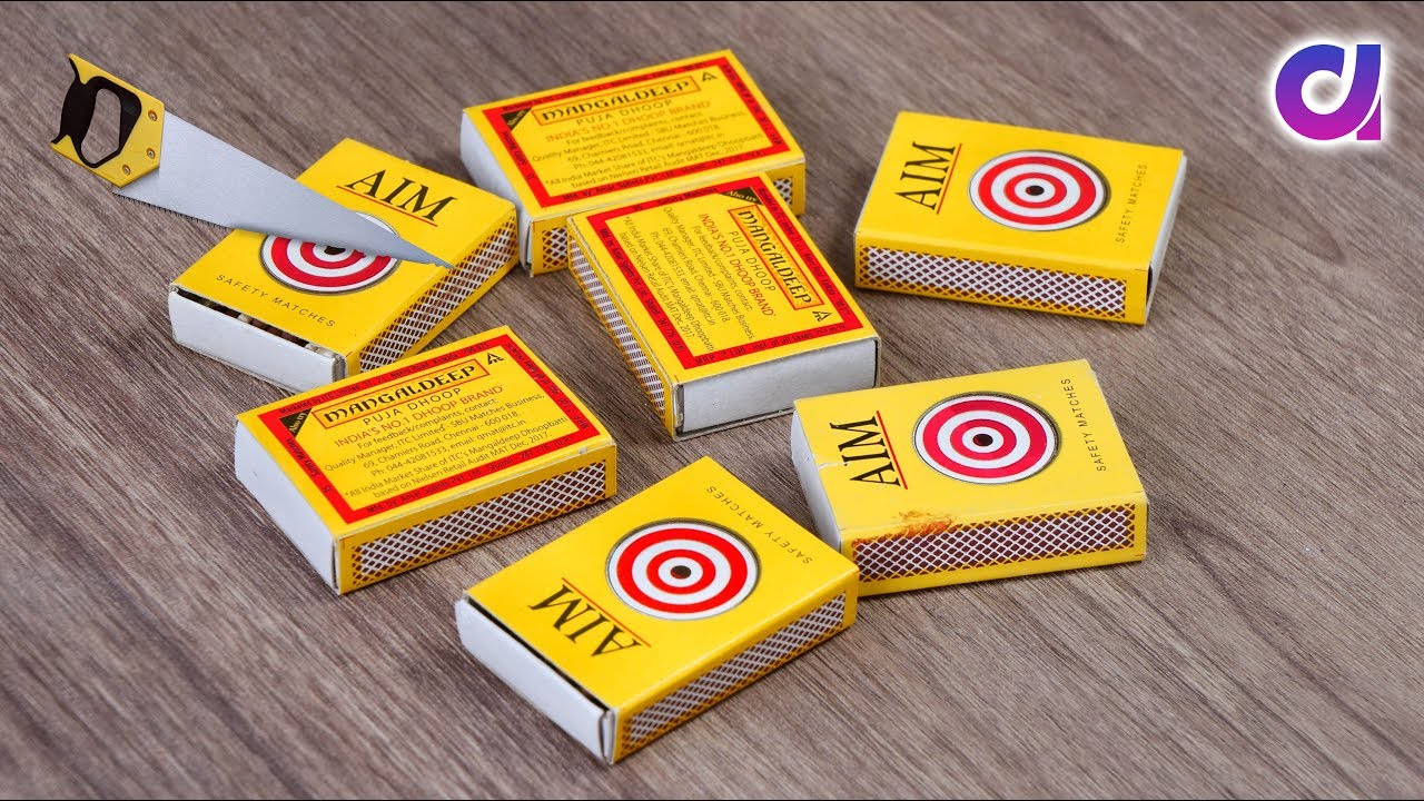 Match Box Reuse Idea At Home | Best Out Of Waste Matchbox Craft | Artkala