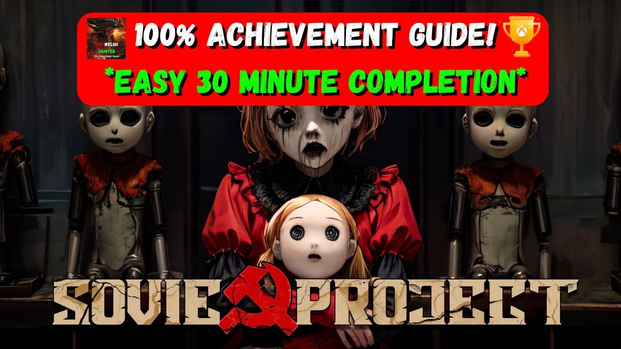 Руководство по получению 100% достижений/трофеев в игре «Советский проект»! *Легкое прохождение з...