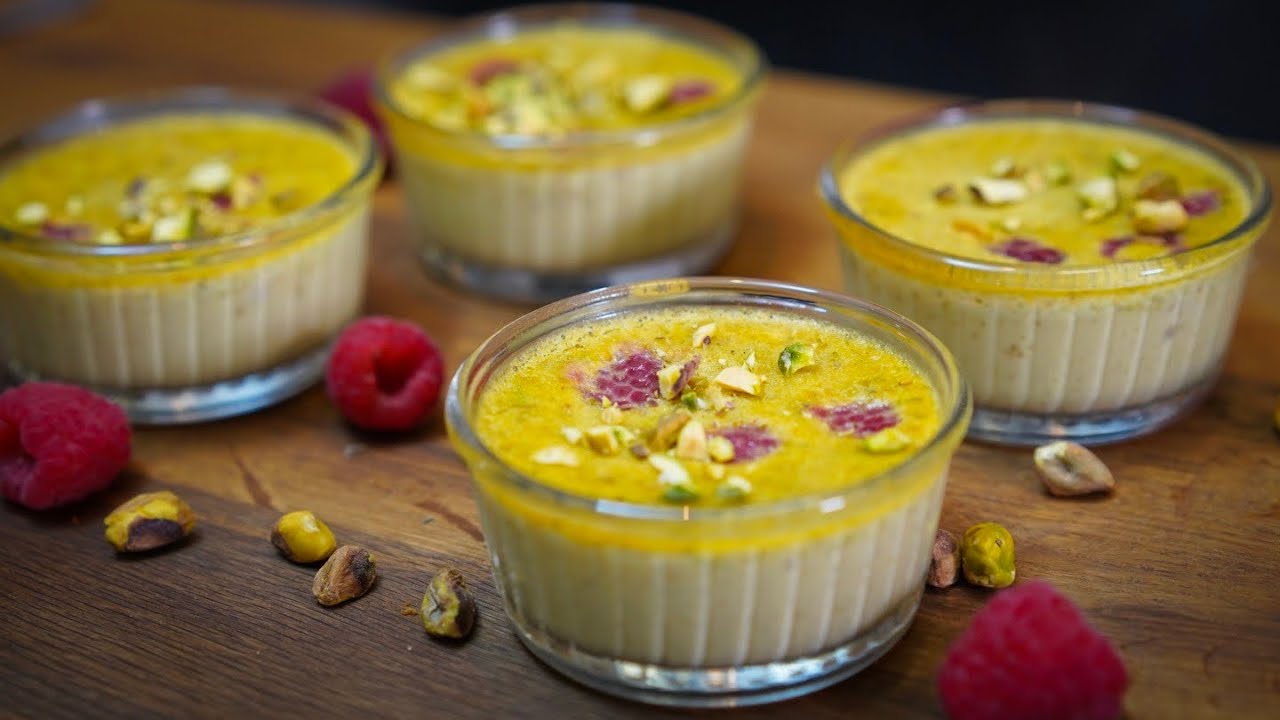 PETITS POTS DE CREME DESSERT PISTACHE ULTRA FACILES
