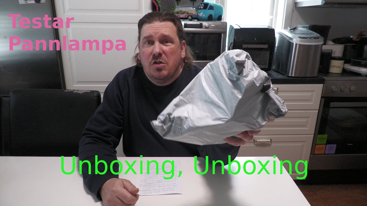 Unboxing Däckdjupsmätare, Strömfördelare & Pannlampa samt test av pannlampa  Köpt på Aliexpress