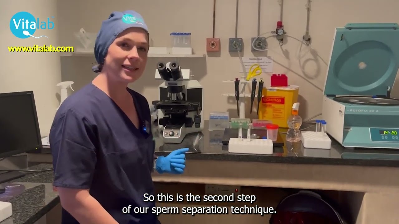 Unlocking the Secrets of Sperm Preparation: A Journey through Vitalab JHB's Laboratory