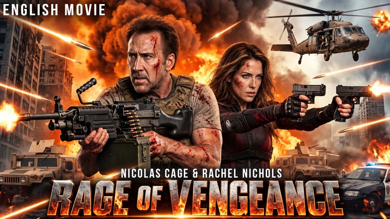 Nicolas Cage In RAGE OF VENGEANCE |His Past Returns When Daughter Kidnapped |Action Movie In English