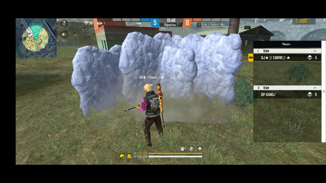 Tanvir  Mobile player    v / s  Op-gang   PC. player 🤭🤭🤭