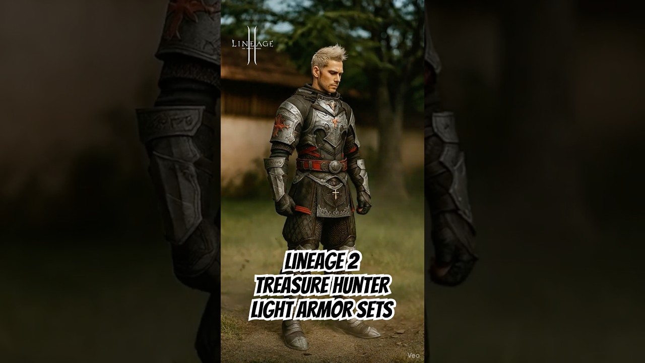 Lineage 2 - Treasure Hunter - Male - Light Armor Sets | AI #lineage2 #l2community #gaming