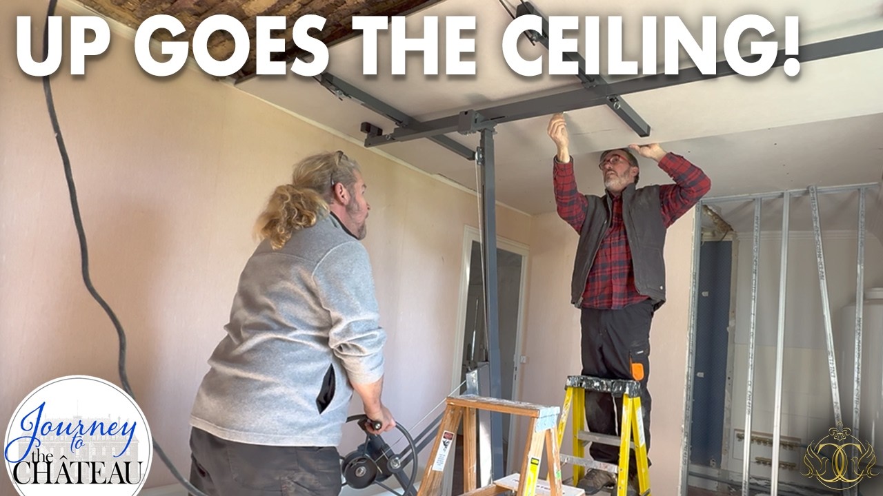 UP GOES THE CEILING! Chateau Bedroom Suite Renovation