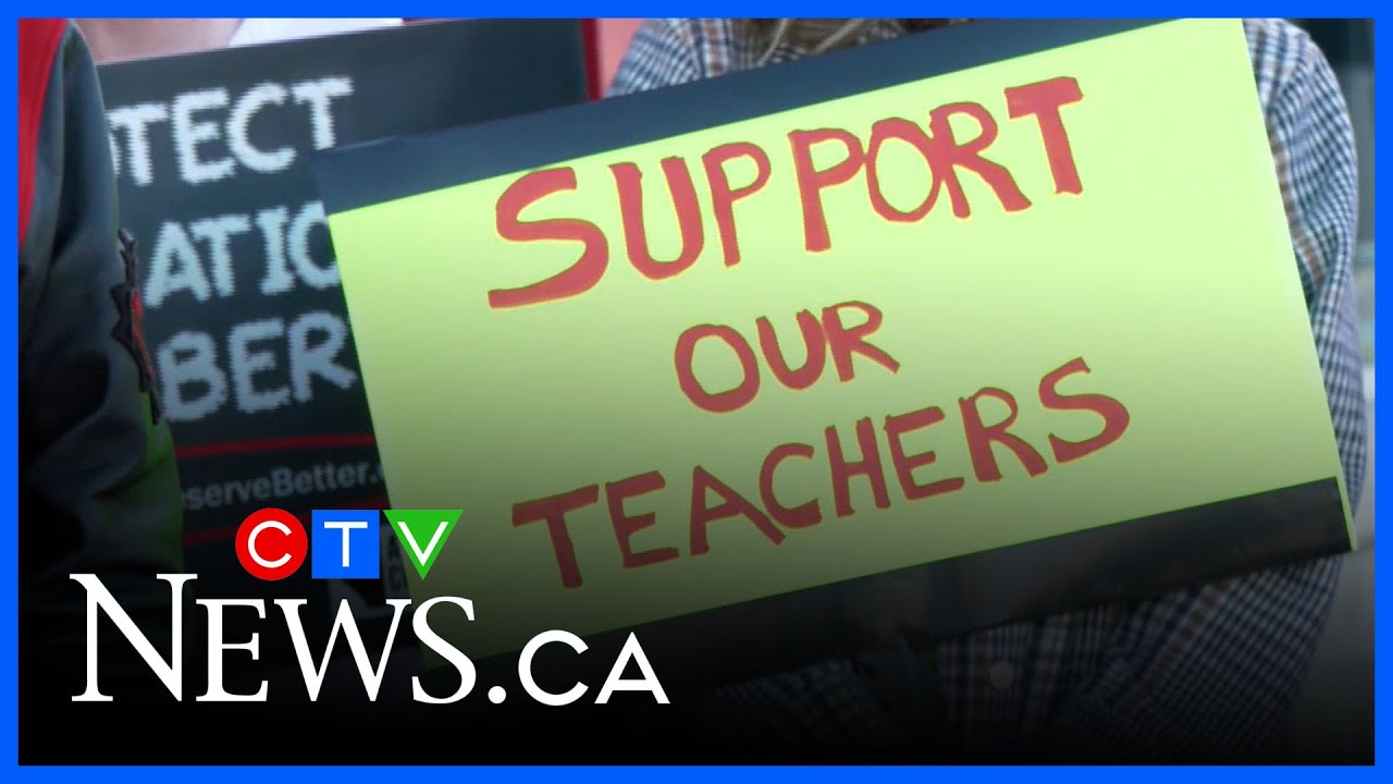 Education rally at minister's doorstep