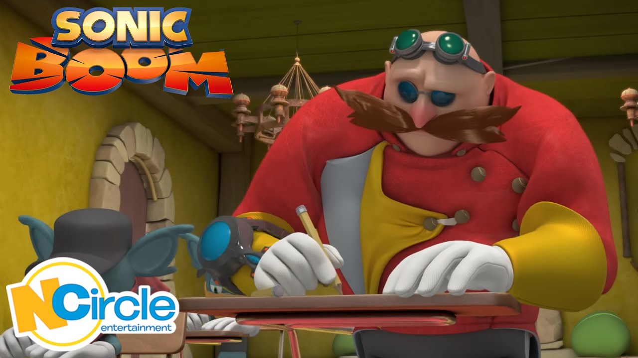 Sonic Boom Season 2 Episodes 11 & 12 | Dr. Eggman Goes Back To School