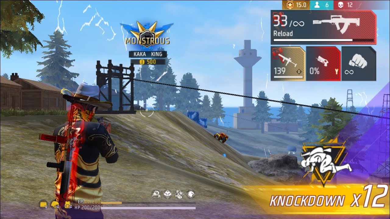 Grandmaster lobby with random teamments - Garena free fire 