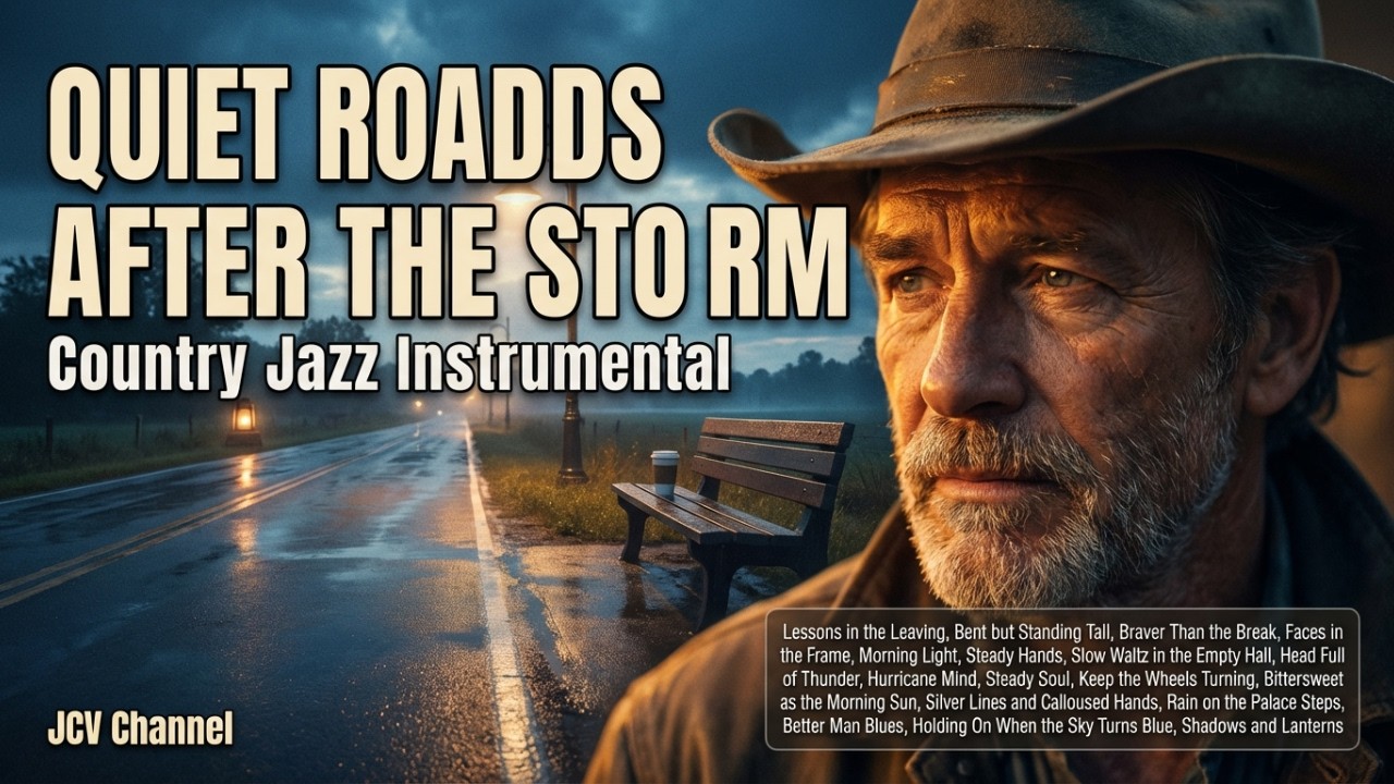 Quiet Roads After the Storm | Country Jazz Stories of Resilience, Rain & Dawn