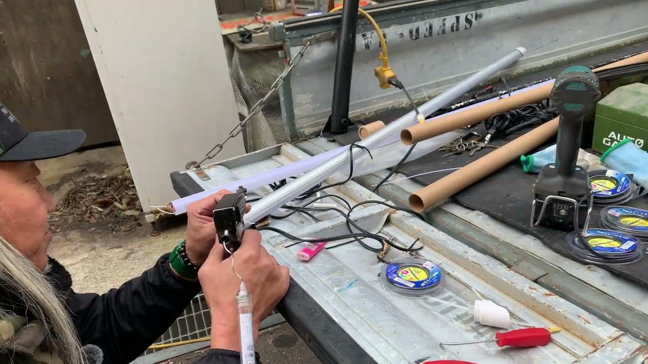 LED作業灯を作ってみました笑