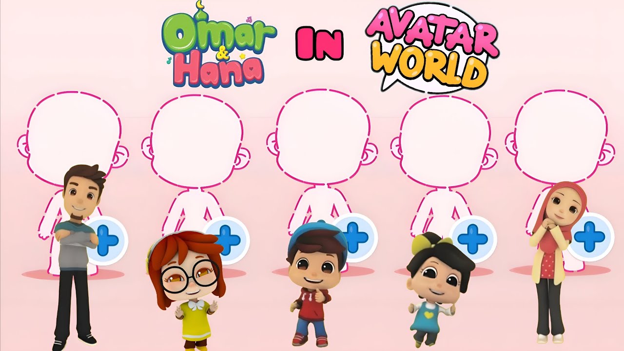 How To Make Omar and Hana ✨💖 in Avatar World! #avatarworld #omarandhana #video 