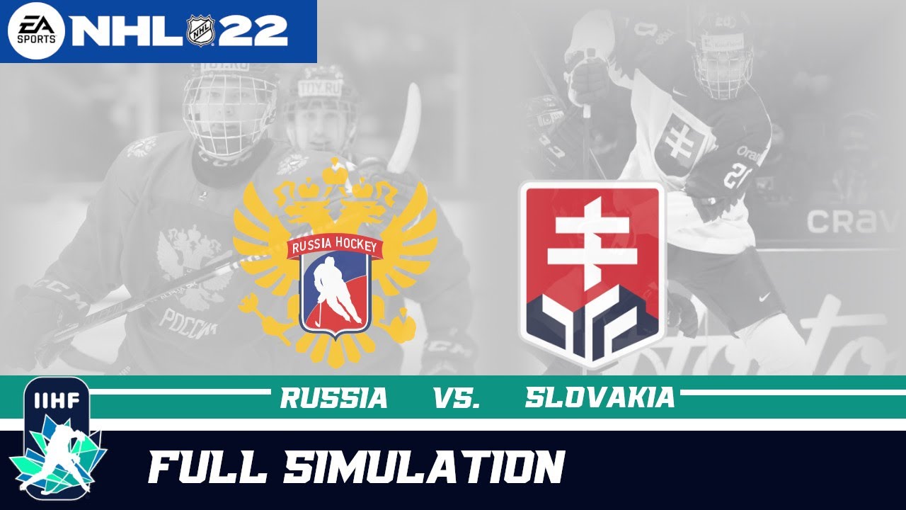 NHL 22 | 2022 World Junior Championship | Slovakia - Russia | Highlights