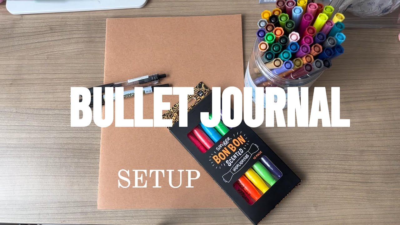 How to set up bullet journal - beginner's guide