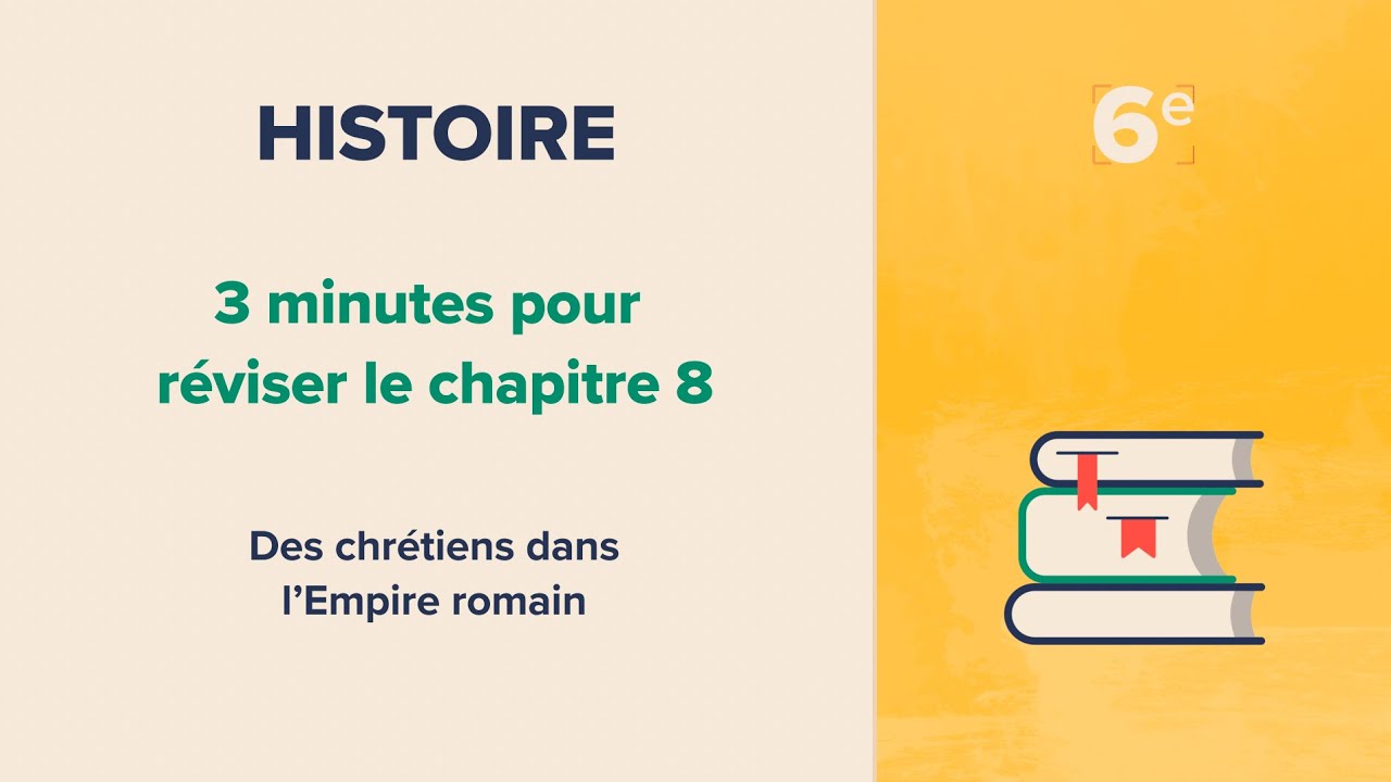 Des chr&eacute;tiens dans l'Empire romain (Histoire 6e)