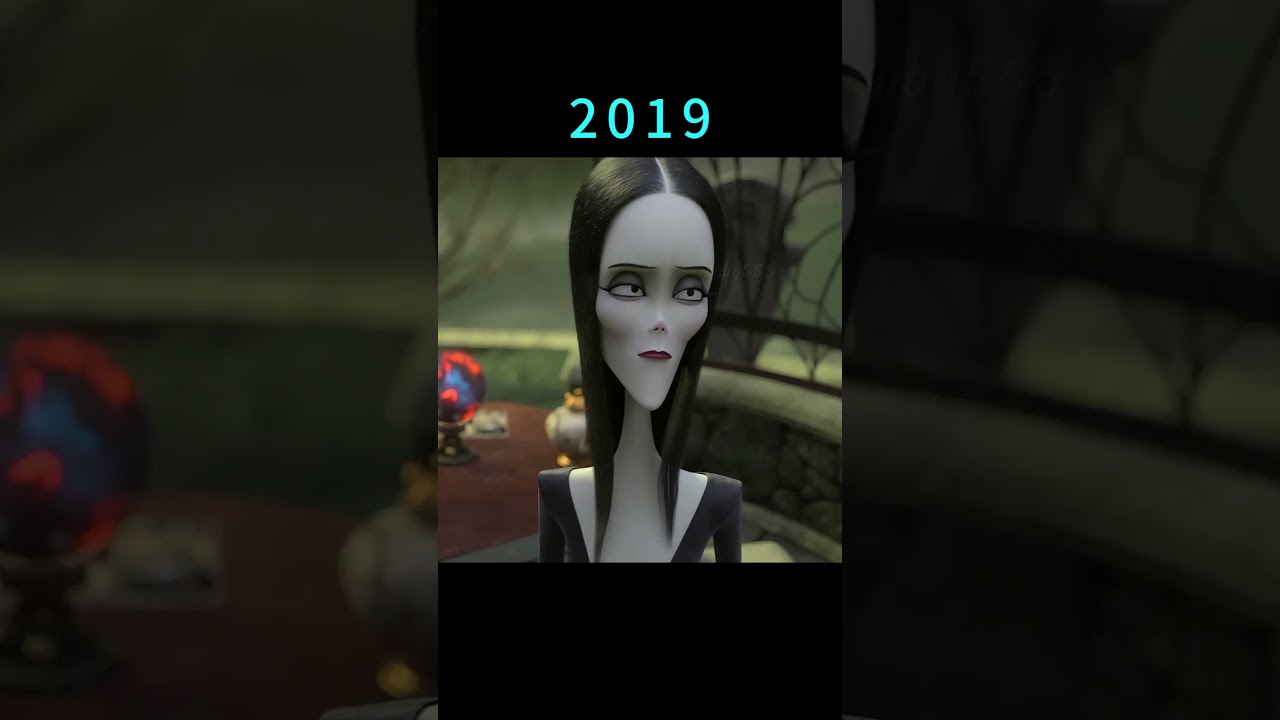 Morticia Addams Evolution 1991-2025 🔥
