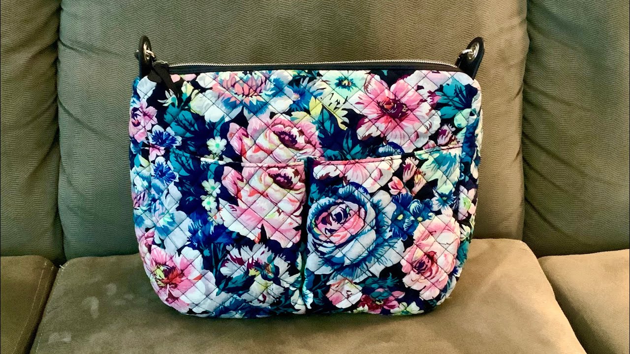 🌺What’s in My Bag for Spring | Vera Bradley Carson Shoulder Bag in Garden Grove🌺