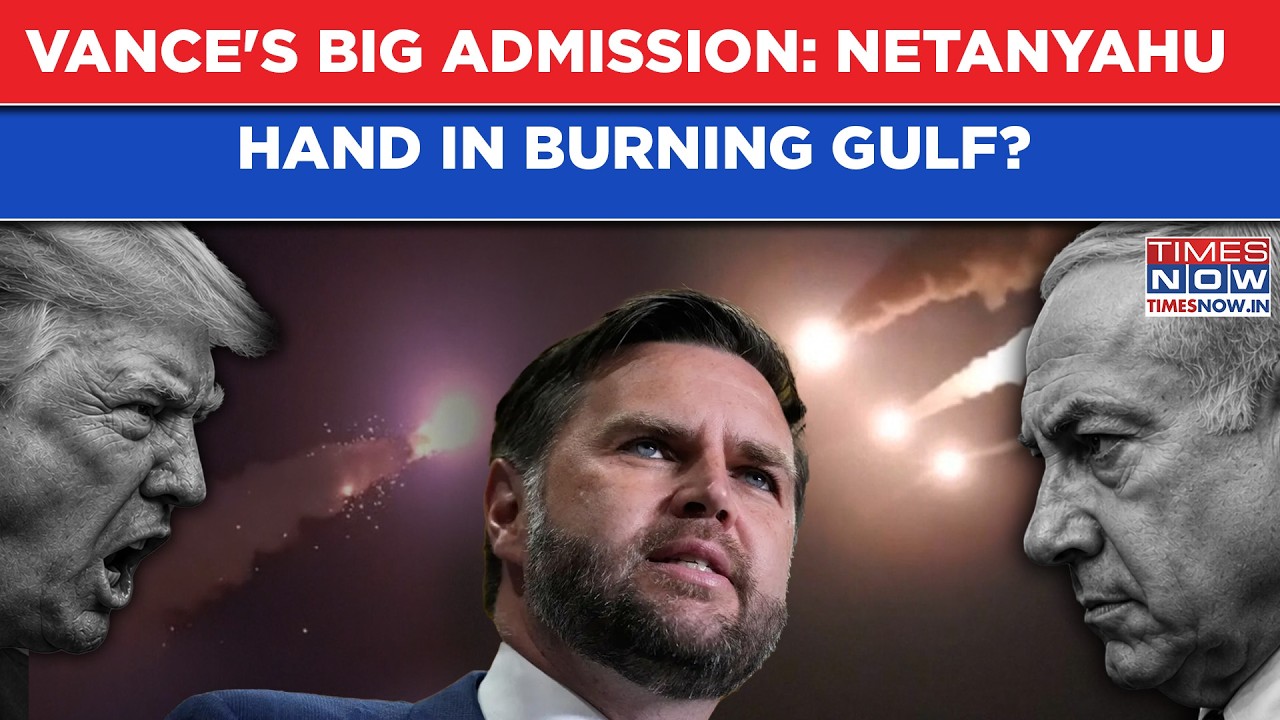 Trump VP Vance's Explosive Admission: Netanyahu Hand In Burning Gulf? US Can't Control Israel PM?