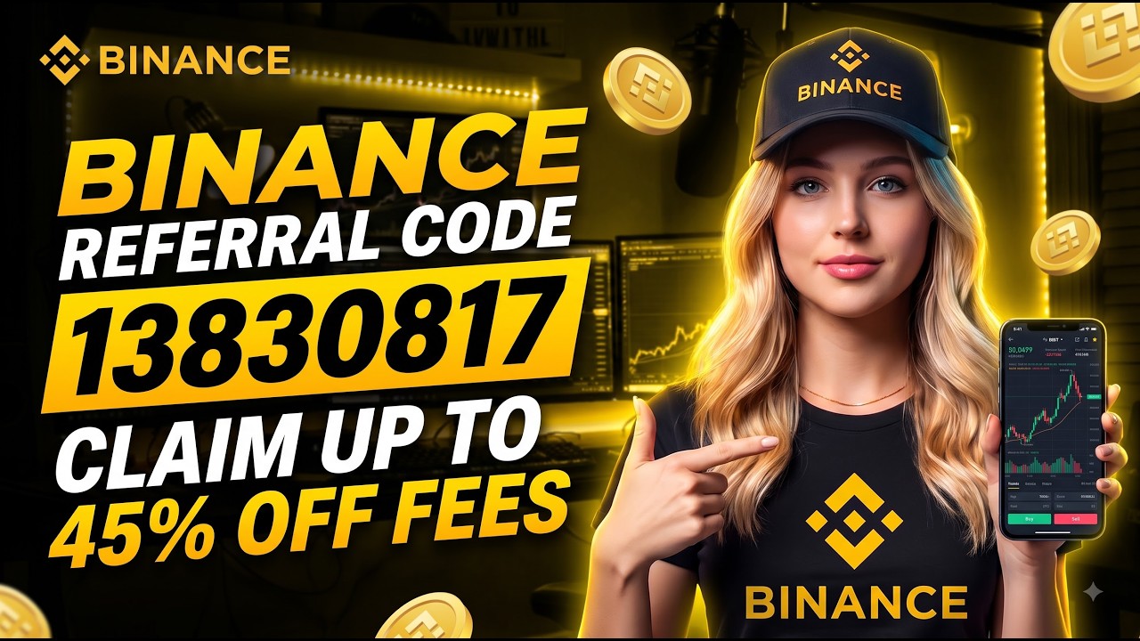 Binance referral code 2026: 13830817 - Claim 45% Off Fees