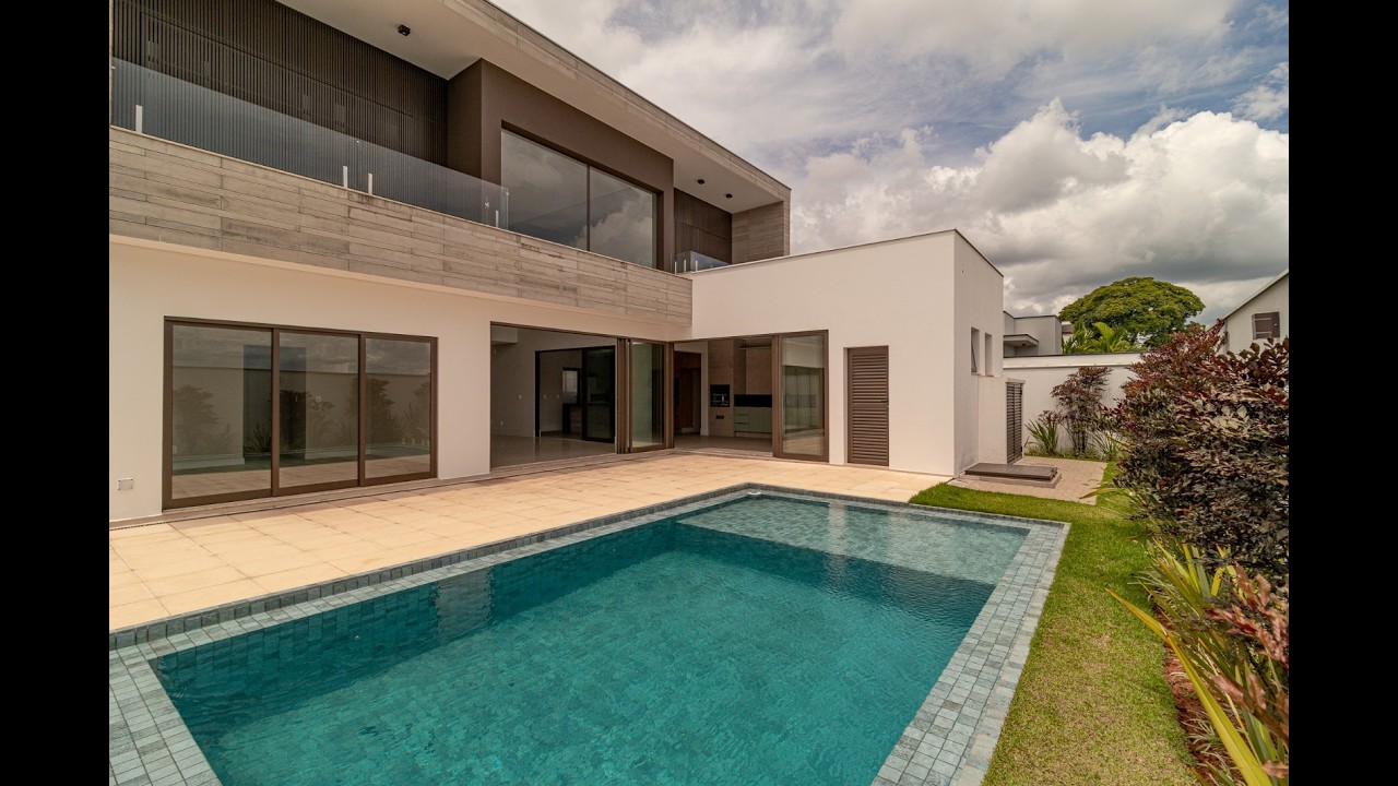Casa à venda no Condomínio Alphaville Nova Esplanada 3 – Votorantim 4 suítes | Piscina com prainha