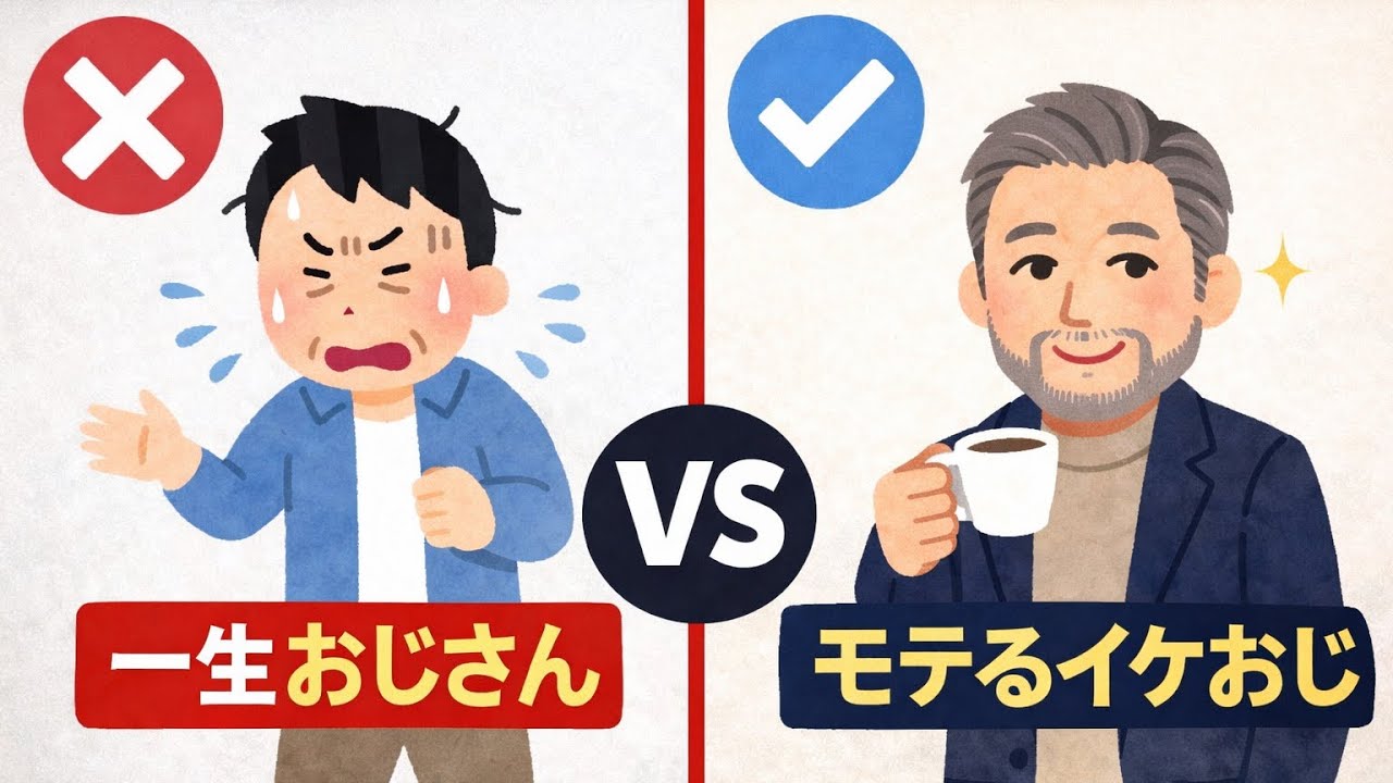 【衝撃】服を買う前に見てください。あなたが「イケおじ」になるために最初に変えるべきこと