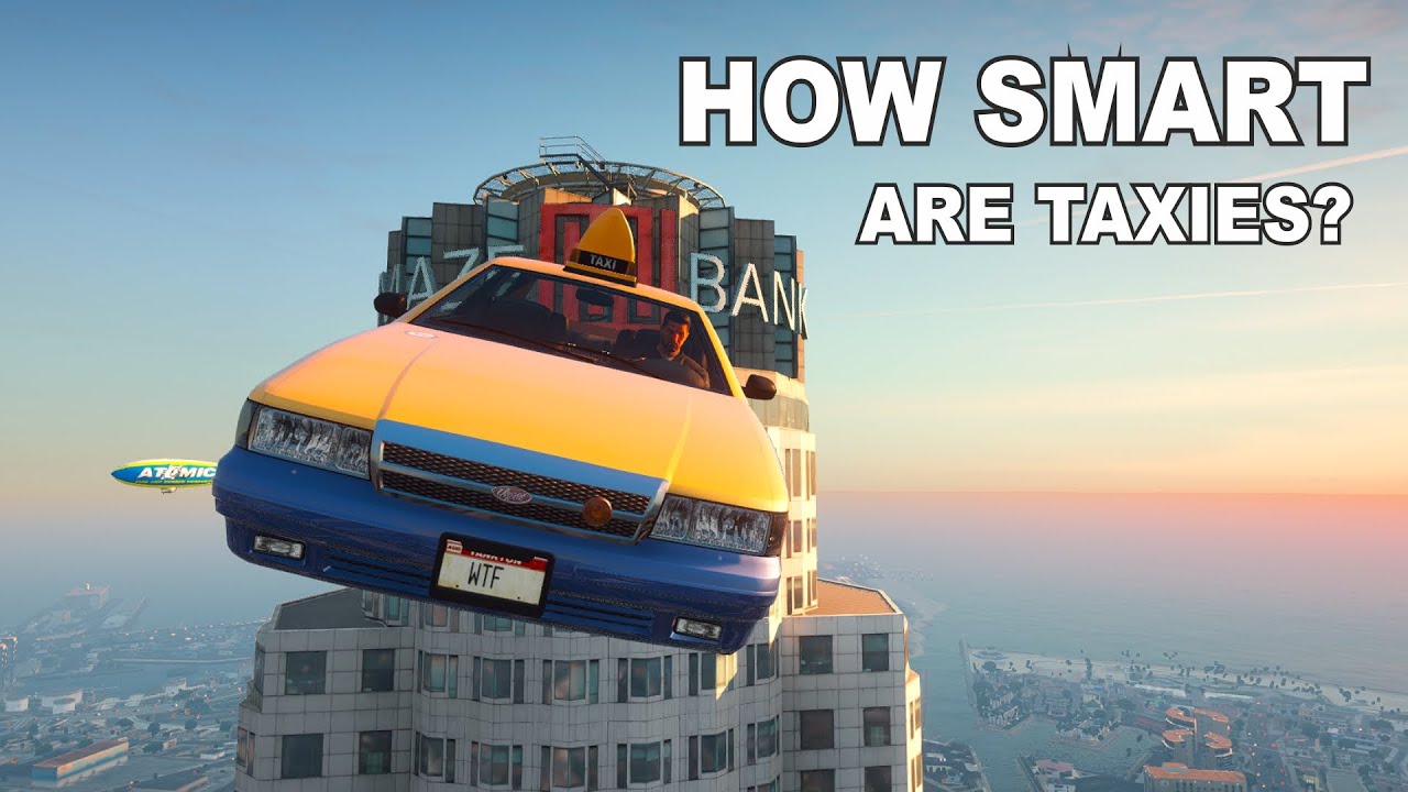 GTA 5 — Насколько умны такси?
