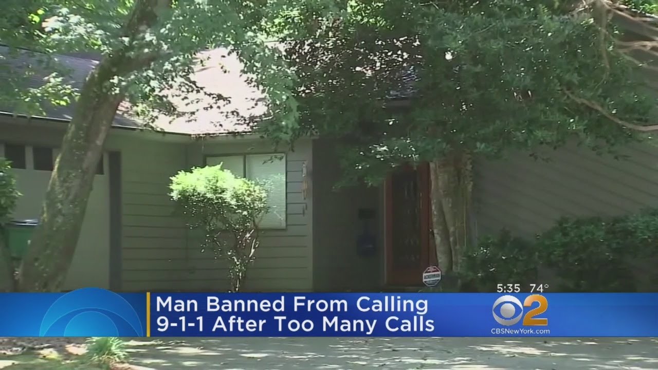 Man Banned From Calling 911