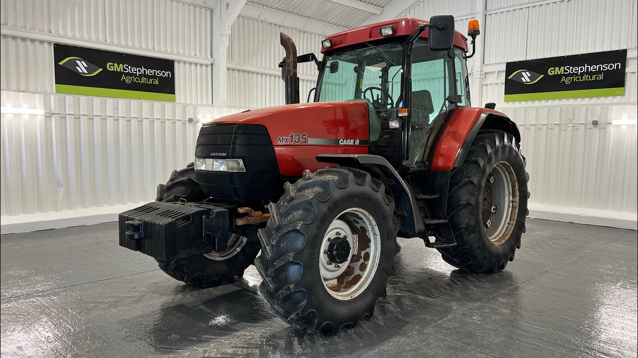 CASE MX 135 FULL WALK AROUND VIDEO