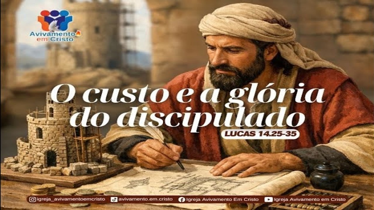 O custo e a glória do discipulado (Lucas 14: 25-35)