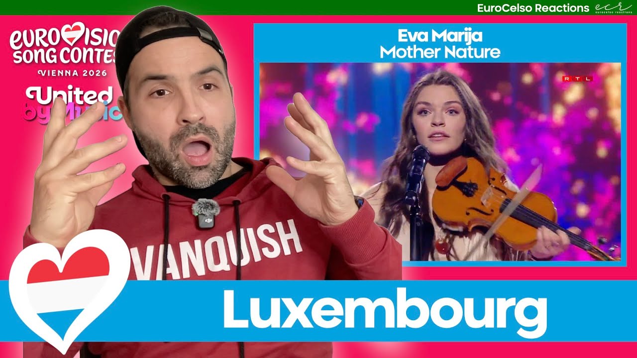 Reaction 🇱🇺: Eva Marija – Mother Nature / Eurovision 2026 Luxembourg
