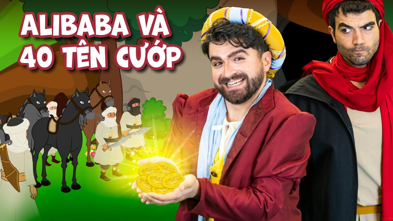 Alibaba và 40 tên cướp | Truyện cổ tích Việt Nam | Phim hoạt hình cho trẻ em