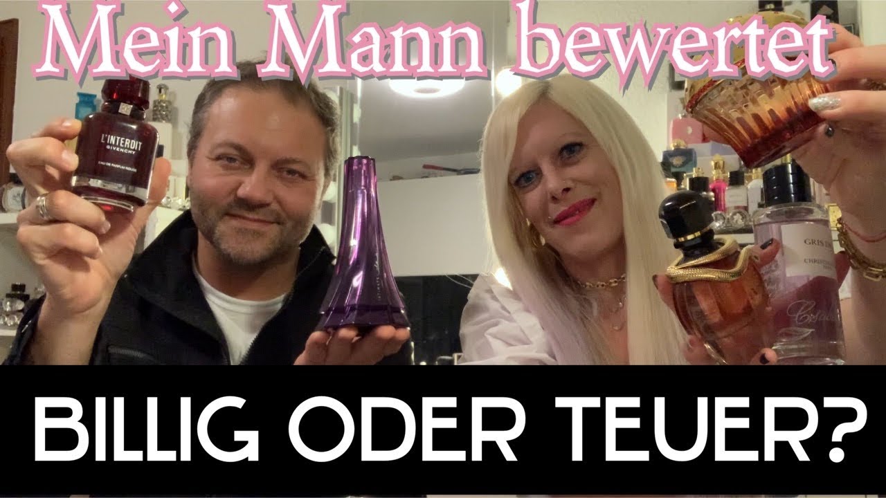 BILLIG ODER TEUER?🧐Mein Mann bewertet meine neuen Düfte😊Nische,Designer und Cheapies❤️Parfum haul