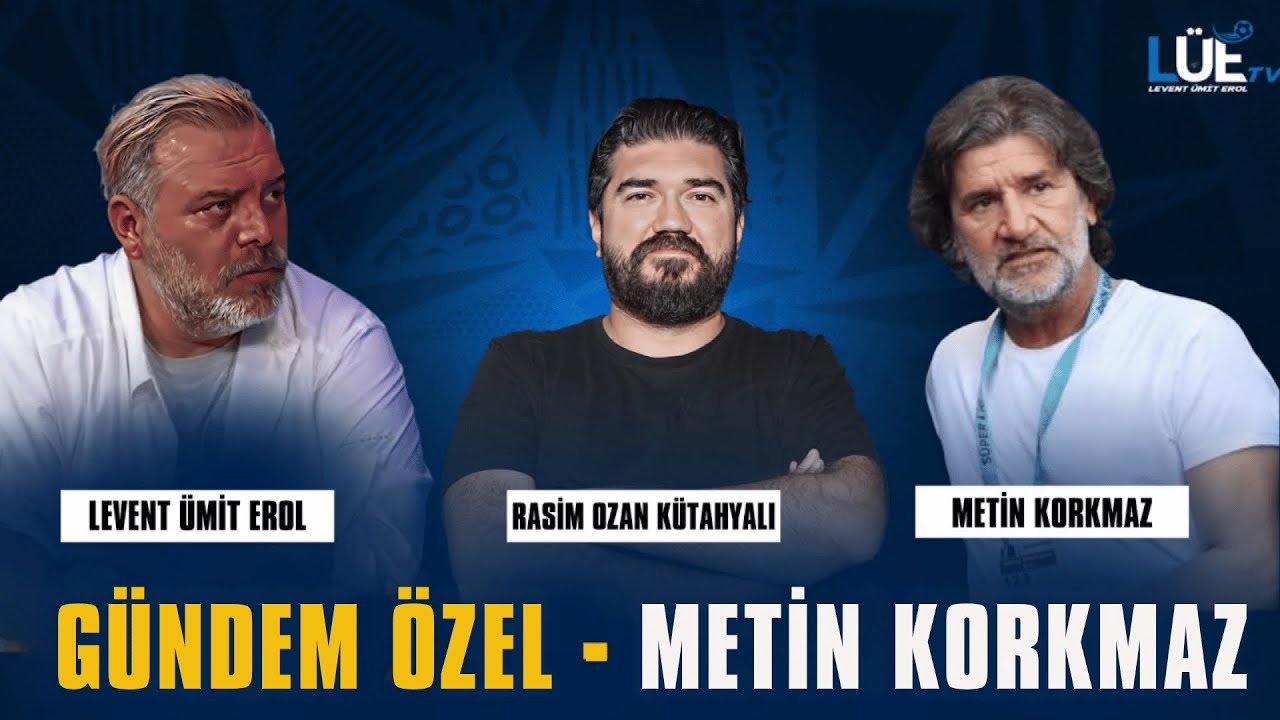 METİN KORKMAZ İLE FUTBOLUN GÜNDEMİ | BAHİS SKANDALI |