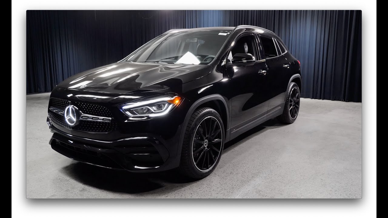 2021 Mercedes-Benz GLA 250 4MATIC - Night Black 2021 GLA 250 -  M18386 (SOLD)