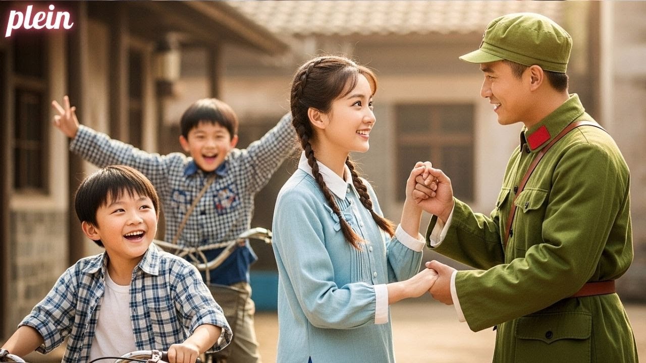 Enfants chanceux: elle a épousé un militaire, utilisant l'amour de ses enfants pour guérir son cœur