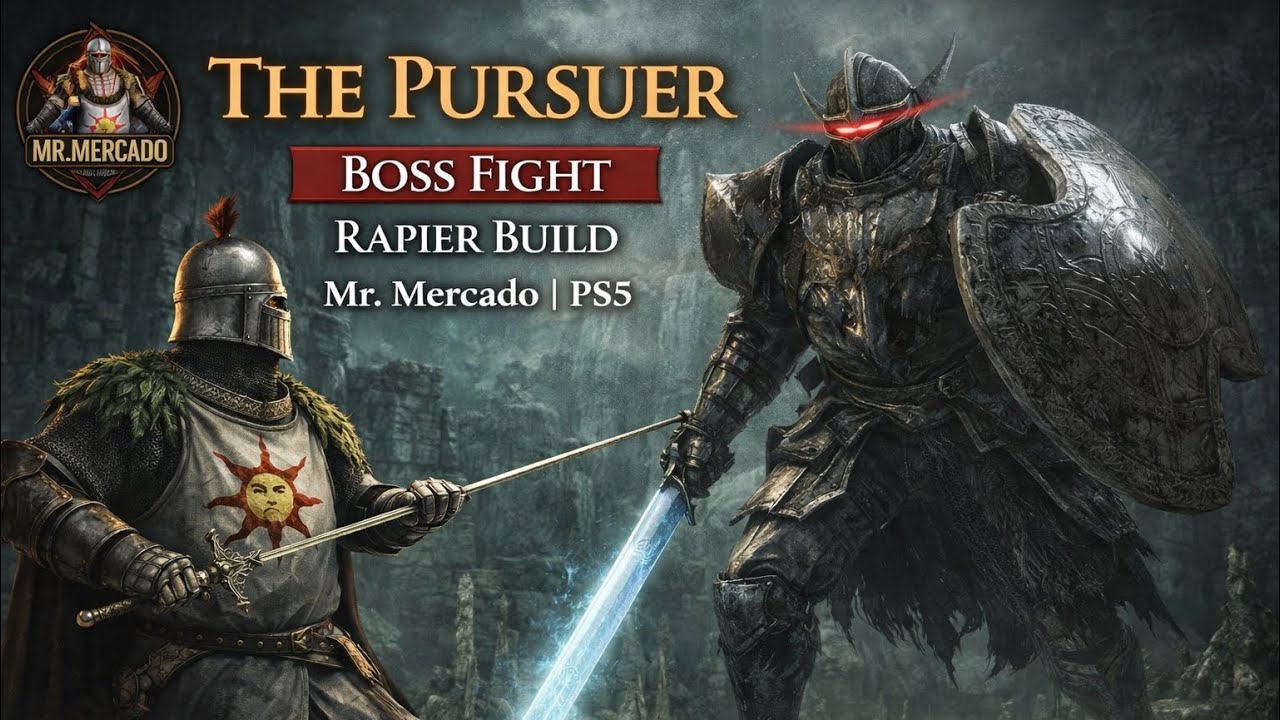 The Pursuer Boss Fight | Rapier Build (Mr. Mercado) PS5