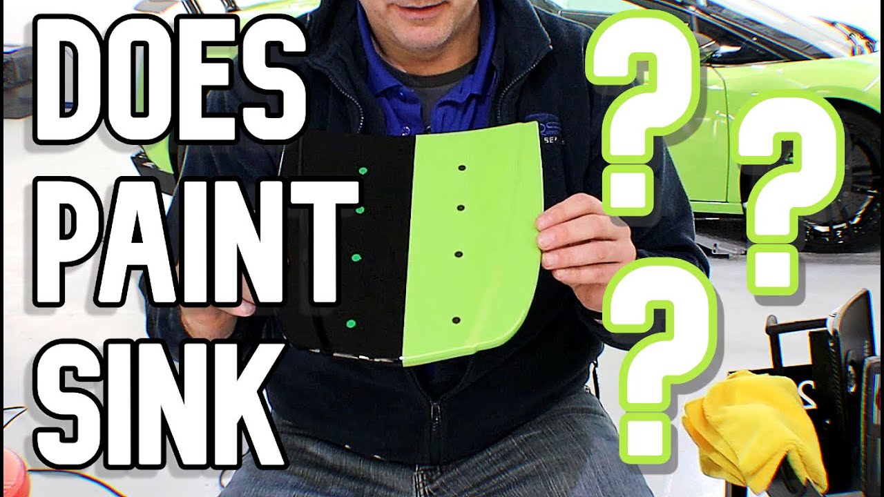 Kelly's paint talk - Sinking Paint